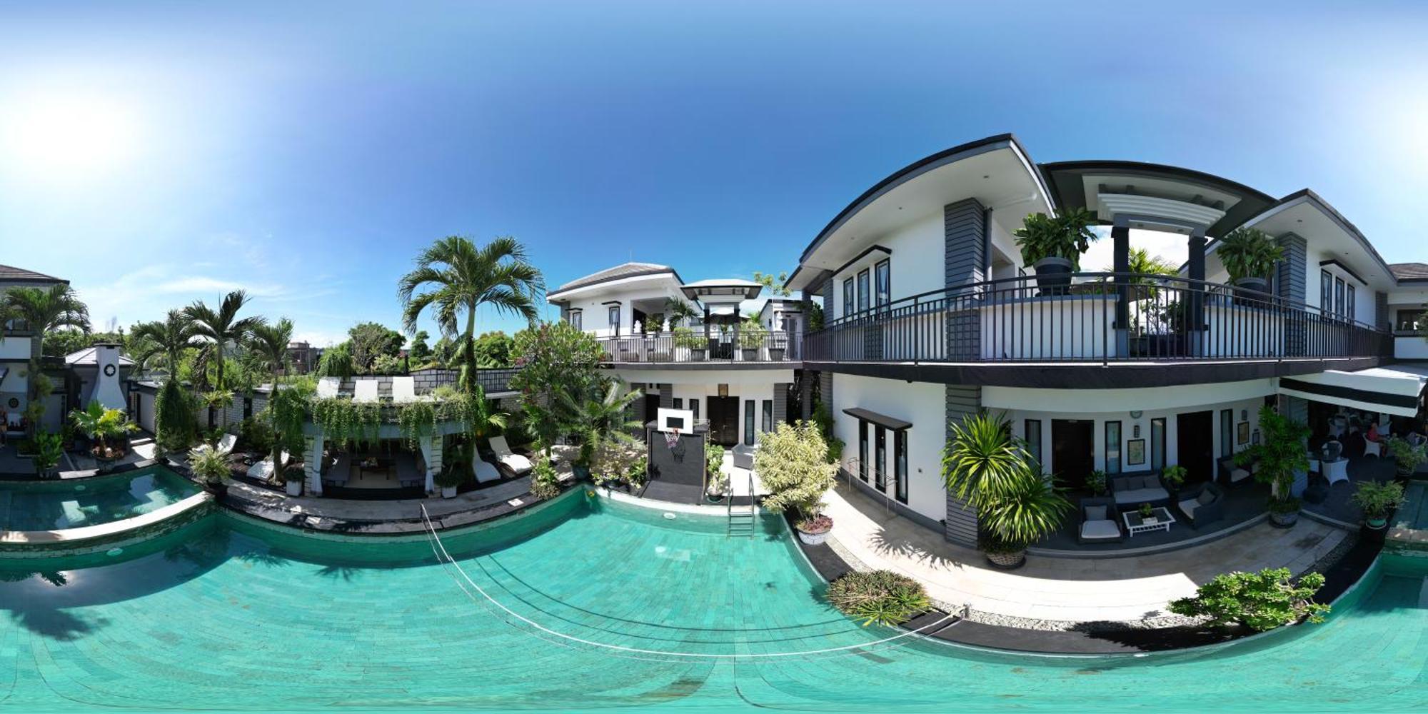 Villa Rumah Putih Abu Abu Senggigi Exterior foto